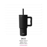Trek Kids Tumbler with Silicone Straw Lid O6