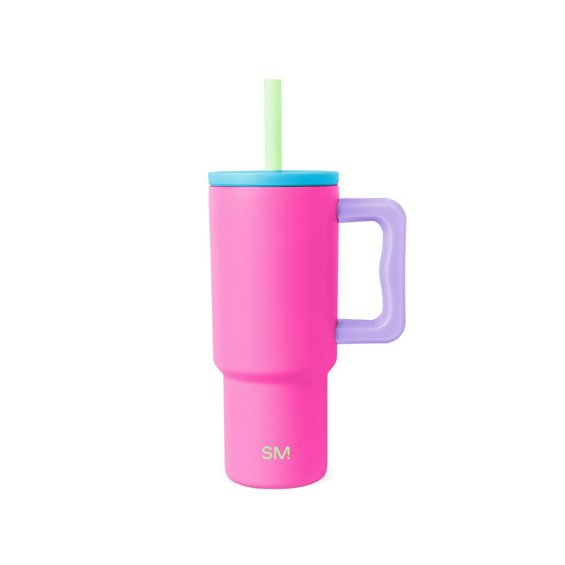 Trek Kids Tumbler with Silicone Straw Lid T8