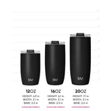 Voyager Tumbler with Clear Flip Lid & Straw E9